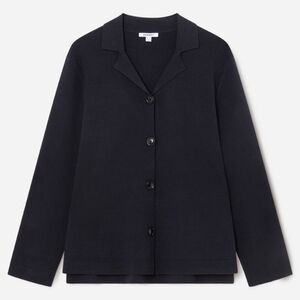 SHON MOTT Double-Face Knit Overshirt Size 2/M